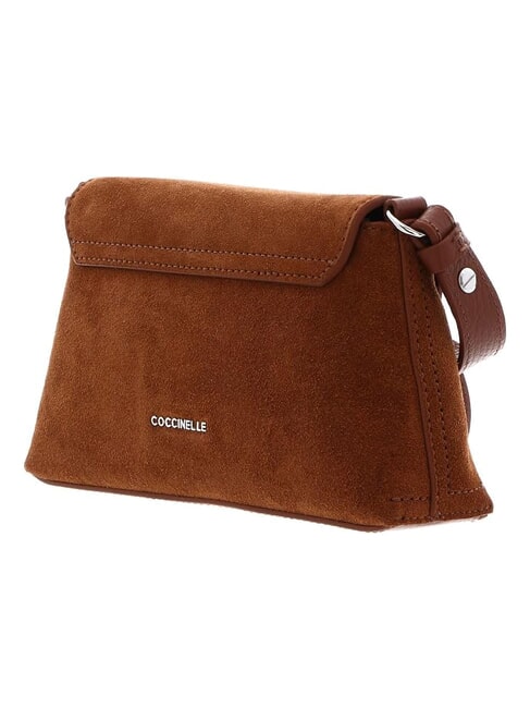 NIKLA SUEDE BIM Mini sac bandouli&egrave;re Cognac - Sacs pour Femme