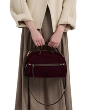 BORBONESE B-GALLERY Sac &agrave; main avec bandouli&egrave;re cabernet/cacao - Sacs pour Femme - 2