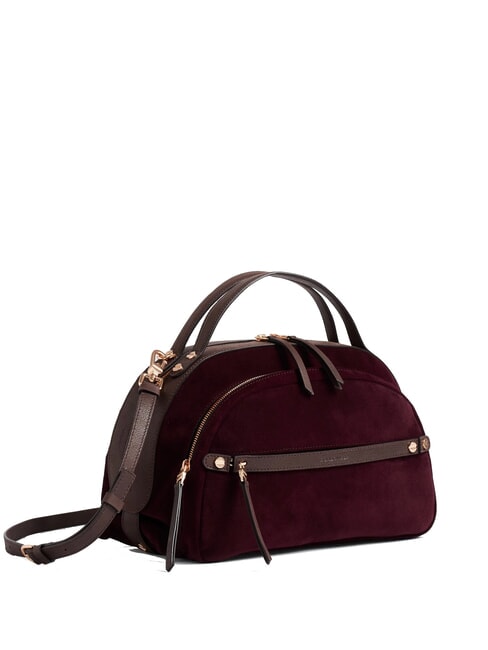 B-GALLERY Sac &agrave; main avec bandouli&egrave;re cabernet/cacao - Sacs pour Femme