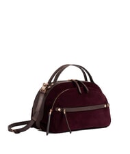 BORBONESE B-GALLERY Sac &agrave; main avec bandouli&egrave;re cabernet/cacao - Sacs pour Femme - 3