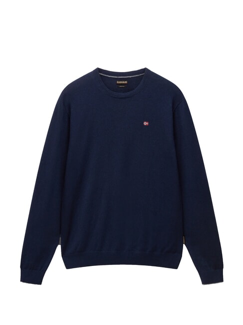 DAMAVAND pull en laine blu marine - Pulls pour hommes