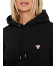 GUESS JEANS REGULAR MINI Sweatshirt &agrave; capuche jetbla - Sweat-shirts pour femmes - 4