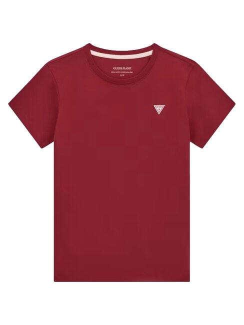 TRIANGLE T-shirt en coton rouge du vignoble - T-shirt