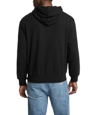 GUESS JEANS REGULAR TRAD Sweatshirt &agrave; capuche jetbla - Pulls molletonn&eacute;s - 4