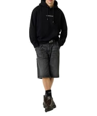 GUESS JEANS REGULAR TRAD Sweatshirt &agrave; capuche jetbla - Pulls molletonn&eacute;s - 5