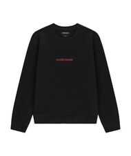 GUESS JEANS SLIM LOGO Sweat-shirt jetbla - Pulls molletonn&eacute;s - 6