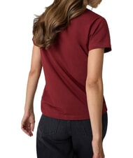 GUESS JEANS CHERRY REGULAR T-shirt &agrave; manches courtes rouge du vignoble - T-shirt - 2