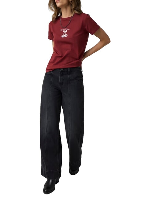CHERRY REGULAR T-shirt &agrave; manches courtes rouge du vignoble - T-shirt