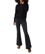GUESS JEANS EMBRO Sweat &agrave; capuche zipp&eacute; jetbla - Sweat-shirts pour femmes - 3