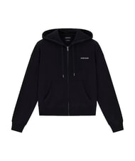GUESS JEANS EMBRO Sweat &agrave; capuche zipp&eacute; jetbla - Sweat-shirts pour femmes - 5