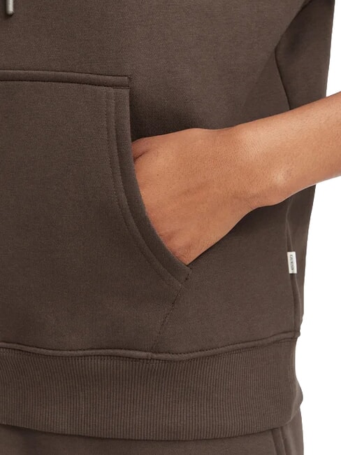 REGULAR MINI Sweatshirt &agrave; capuche caf&eacute; noir - Sweat-shirts pour femmes