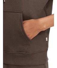 GUESS JEANS REGULAR MINI Sweatshirt &agrave; capuche caf&eacute; noir - Sweat-shirts pour femmes - 5