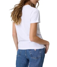 GUESS JEANS TRIANGLE T-shirt en coton - T-shirt
