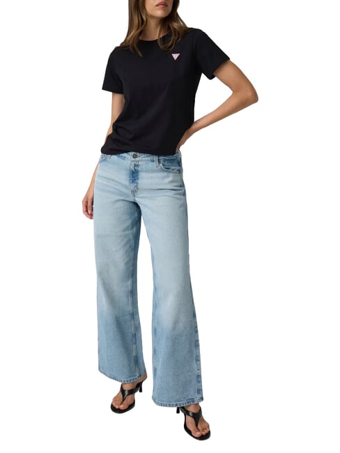 TRIANGLE T-shirt en coton jetbla - T-shirt