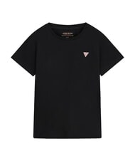 GUESS JEANS TRIANGLE T-shirt en coton jetbla - T-shirt - 7
