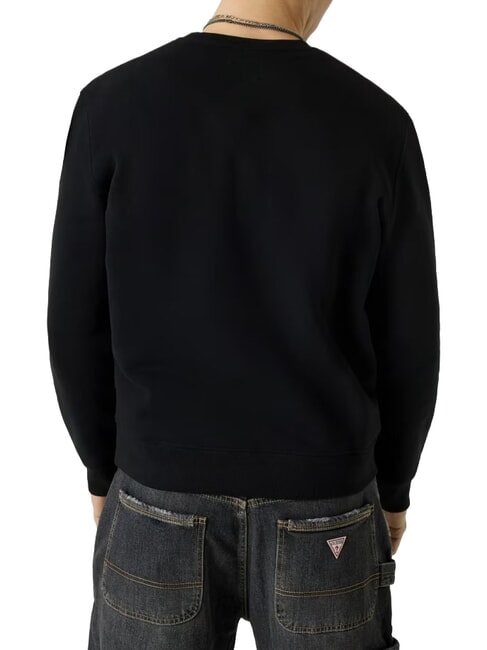 SLIM LOGO Sweat-shirt jetbla - Pulls molletonn&eacute;s