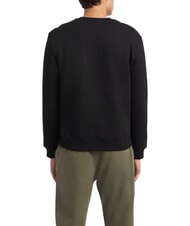 GUESS JEANS SLIM LOGO Sweat-shirt jetbla - Pulls molletonn&eacute;s - 4