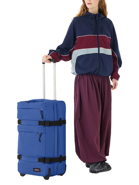 TRANSIT'R PLUS M Chariot moyen bleu indigo - Valises Semi-rigides