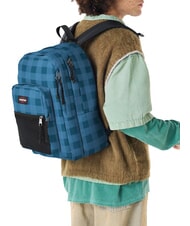 EASTPAK PINNACLE Sac &agrave; dos bleu &agrave; carreaux - Sacs &agrave; dos pour l'&Eacute;cole & les Loisirs - 2