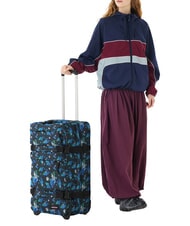 EASTPAK TRANSIT'R PLUS M Chariot moyen floralbloomblac - Valises Semi-rigides - 6