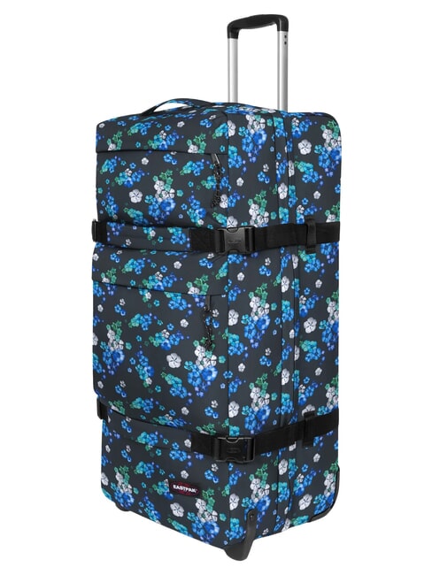 TRANSIT'R PLUS L Grand chariot floralbloomblac - Valises Semi-rigides