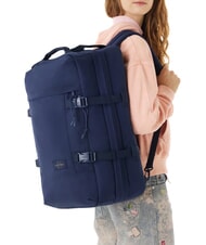 EASTPAK TRAVELPACK  Sac &agrave; dos de voyage, support pc 17" bleu marine monochrome - Sacs &agrave; dos pour l'&Eacute;cole & les Loisirs - 3