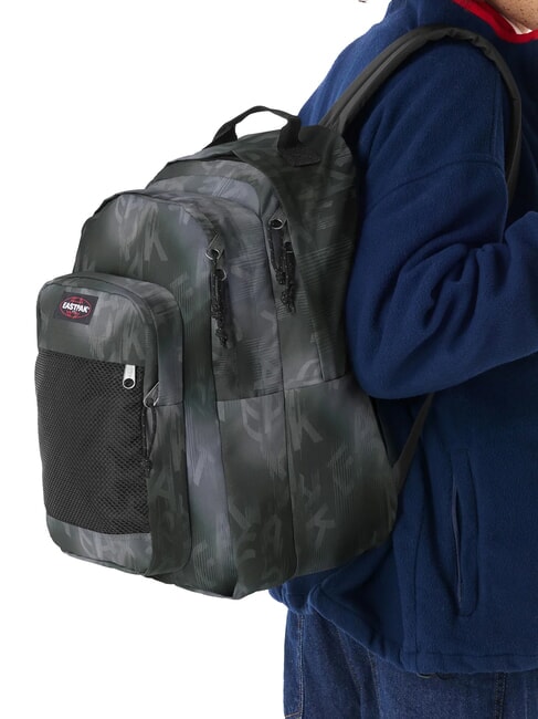 PINNACLE STUDY BUDDY Sac &agrave; dos avec support pour ordinateur portable 15,6" lettre teinture noire - Sacs &agrave; dos pour l'&Eacute;cole & les Loisirs