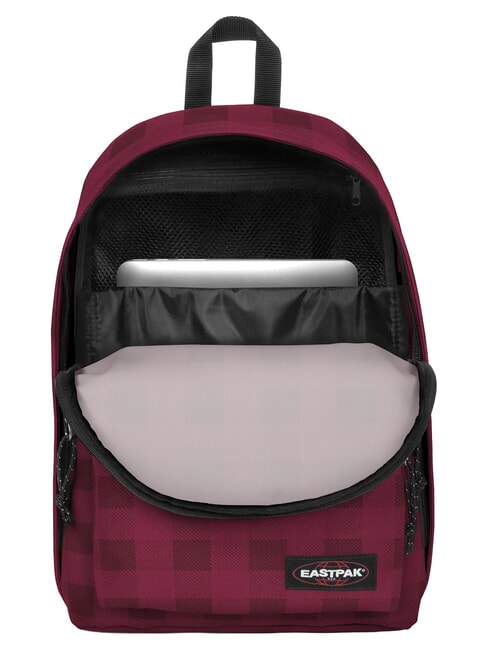 OUT OF OFFICE 13 "sac &agrave; dos pour ordinateur portable damier bourgogne - Sacs &agrave; dos pour l'&Eacute;cole & les Loisirs
