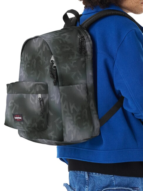 DAY OFFICE  Sac &agrave; dos pour ordinateur portable 16 pouces lettre teinture noire - Sacs &agrave; dos pour l'&Eacute;cole & les Loisirs
