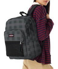 EASTPAK PINNACLE Sac &agrave; dos gris &agrave; carreaux - Sacs &agrave; dos pour l'&Eacute;cole & les Loisirs - 2