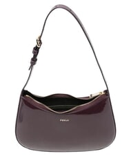 FURLA MARGOT Sac bandouli&egrave;re en cuir verni floraison hivernale - Sacs pour Femme - 3