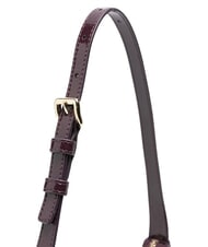 FURLA MARGOT Sac bandouli&egrave;re en cuir verni floraison hivernale - Sacs pour Femme - 4