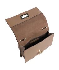 FURLA AMELIA Sac bandouli&egrave;re en cuir, avec bandouli&egrave;re caramel au beurre - Sacs pour Femme - 5