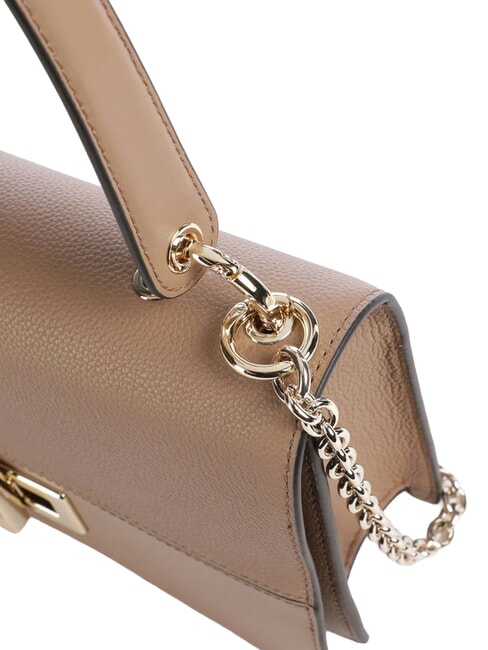 AMELIA Sac bandouli&egrave;re en cuir, avec bandouli&egrave;re caramel au beurre - Sacs pour Femme