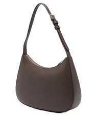 FURLA MARGOT Sac bandouli&egrave;re en cuir chocolat - Sacs pour Femme - 3