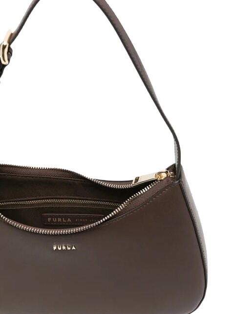 MARGOT Sac bandouli&egrave;re en cuir chocolat - Sacs pour Femme