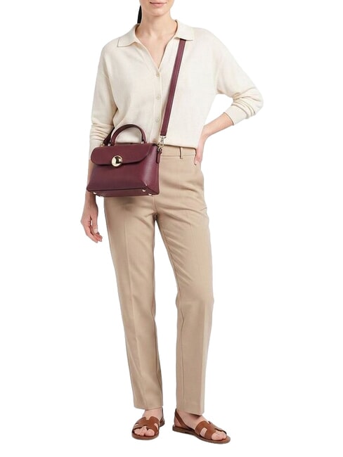 MOONLIGHT Mini sac &agrave; main avec bandouli&egrave;re pomme rouge - Sacs pour Femme
