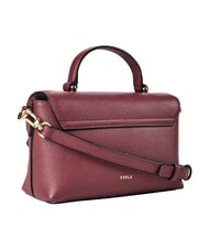 FURLA MOONLIGHT Mini sac &agrave; main avec bandouli&egrave;re pomme rouge - Sacs pour Femme - 3