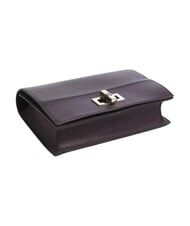 FURLA AMELIA Sac bandouli&egrave;re en cuir, avec bandouli&egrave;re floraison hivernale - Sacs pour Femme - 4