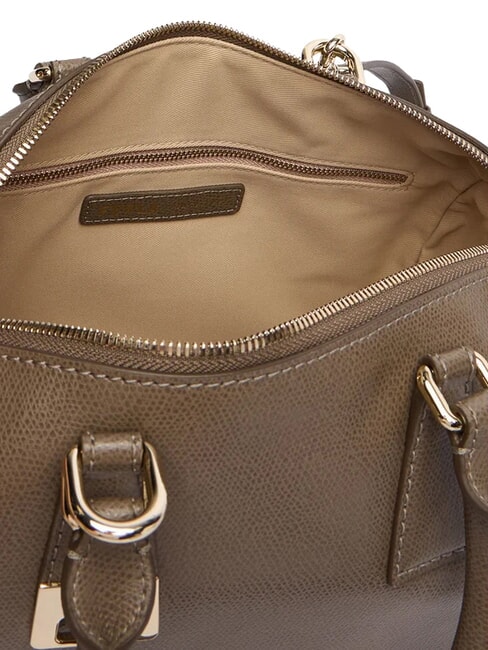 OLIVIA Sac &agrave; main avec bandouli&egrave;re gris boueux - Sacs pour Femme
