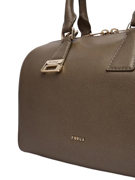 OLIVIA Sac &agrave; main avec bandouli&egrave;re gris boueux - Sacs pour Femme