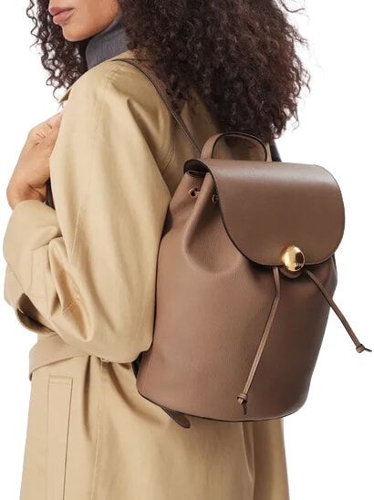 MOONLIGHT Sac &agrave; dos en cuir pomme rouge - Sacs pour Femme