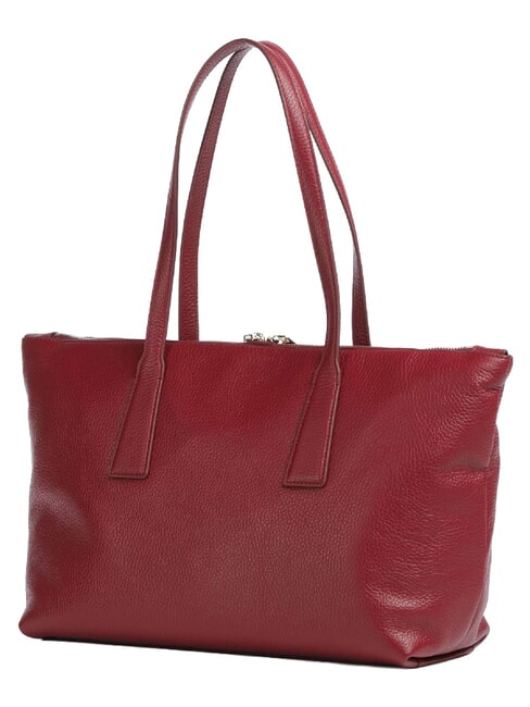 OLIVIA Sac cabas en cuir CERISE d - Sacs pour Femme