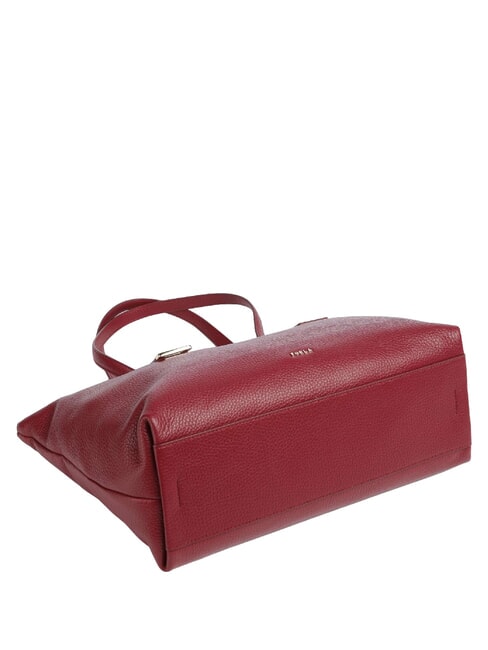 OLIVIA Sac cabas en cuir CERISE d - Sacs pour Femme