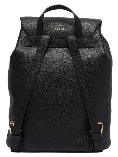 MOONLIGHT Sac &agrave; dos en cuir Noir - Sacs pour Femme