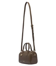 FURLA OLIVIA Sac &agrave; main en cuir avec bandouli&egrave;re gris boueux - Sacs pour Femme - 4