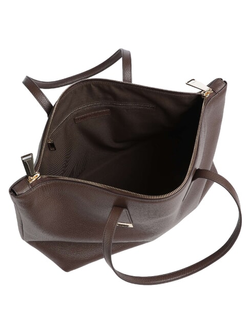 OLIVIA sac cabas bandouli&egrave;re en cuir exprim&eacute; - Sacs pour Femme