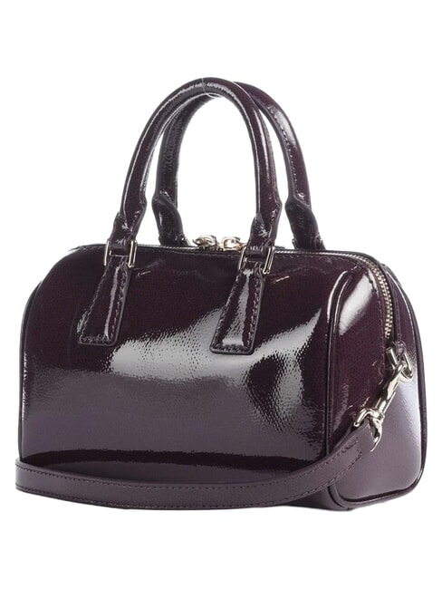 OLIVIA Sac &agrave; main en cuir avec bandouli&egrave;re floraison hivernale - Sacs pour Femme