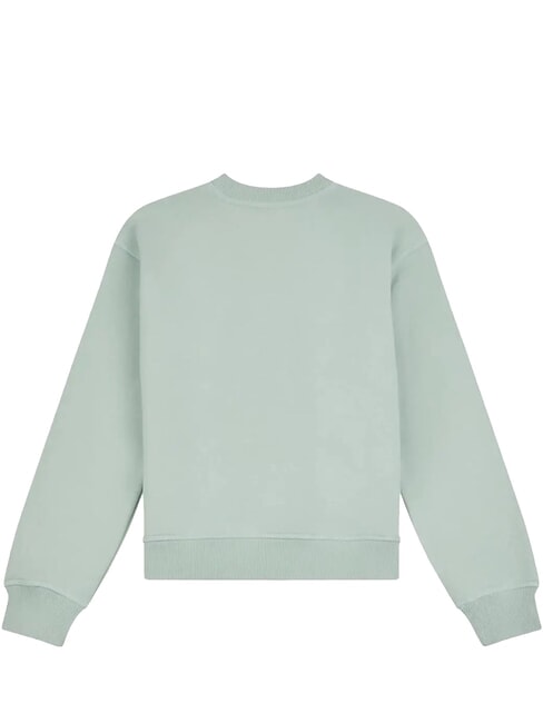 FRENCH TERRY Sweat-shirt pour filles mosa&iuml;que verte - B&eacute;b&eacute; Sweat