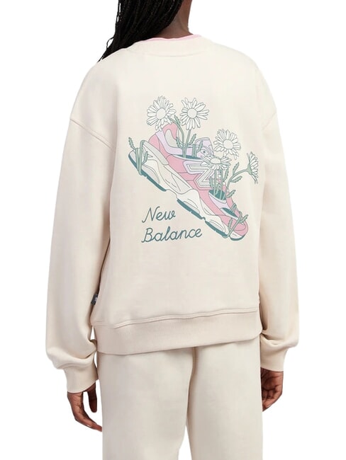 FLOWER Sweat-shirt pour filles bisque - B&eacute;b&eacute; Sweat
